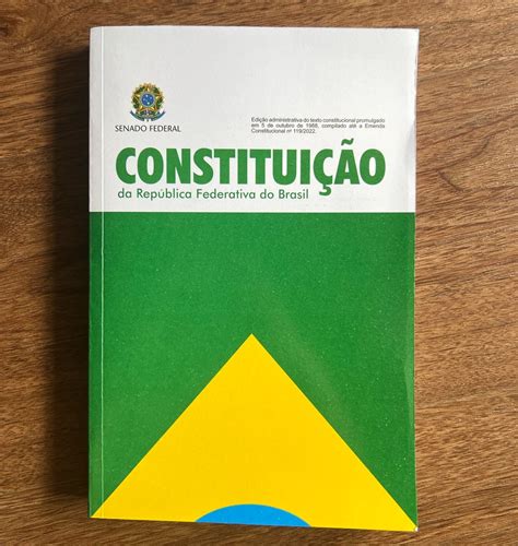 Constituição Federal Atualizada 2022 Livro Constitucional Livro