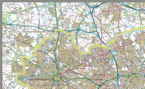 West Midlands County Map | I Love Maps