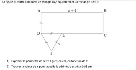 Bonjour J Aurai Vraiment Besoin D Aide Pour Cette Exercice De Maths