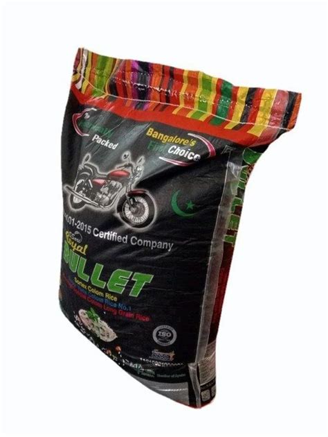 Kg Royal Bullet Kolam Raw Rice Packaging Type Pp Bag At Bag