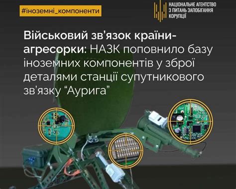НАЗК знову доповнило Єдину базу іноземних компонентів у зброї - МЕТА