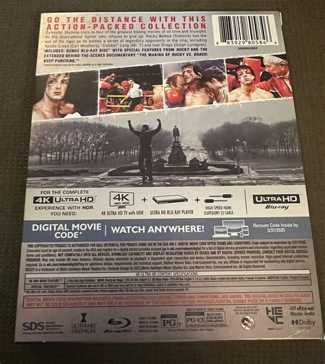 Rocky The Knockout Collection 4K UHD Ships In Box India Ubuy