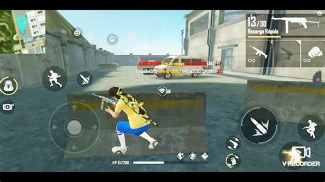 Free Fire Joguei Ilha De Treinamento Youtube