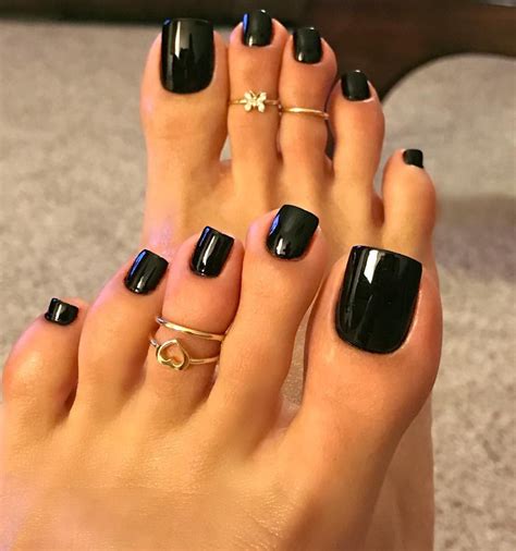 Pin By Jay R On Black Toenails Long Toenails Acrylic Toe Nails