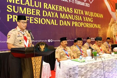 Pertemuan Ketua Kwarnas Dengan Ketua Kwarda Se Indonesia Warta Pramuka