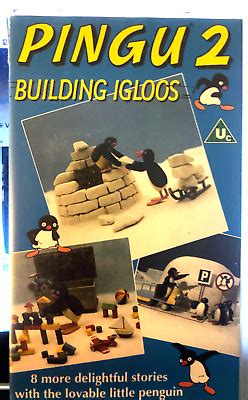 Pingu Building Igloos Pal Vhs Video Ebay