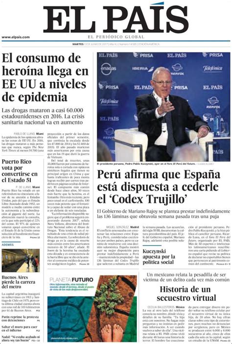 Estas Son Las Portadas De Los Diarios Nacionales E Internacionales