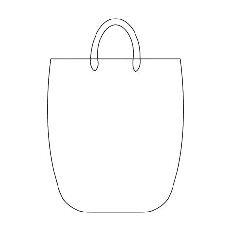 Premium Vector Carry Bag Vector Isolated On White Background