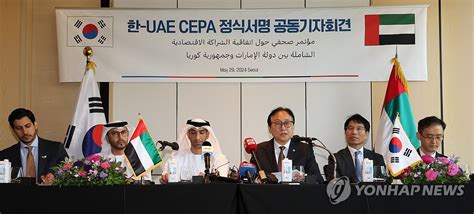 통상본부장 한·uae 경제동반자협정 아랍권 협력 마중물될 것 연합뉴스