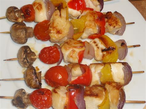 Курица с овощами на шпажках - пошаговый рецепт с фото (24838 просмотров)