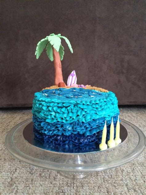 Beach Cake Cake Beach Cakes Cake Decorating