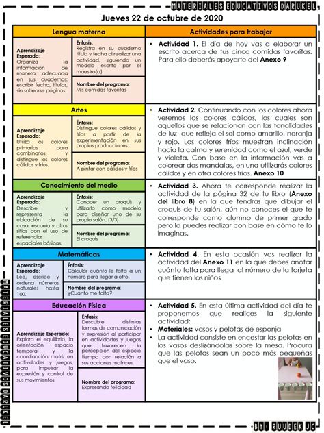 Cuadernillo De Actividades Semana 1 De Darukel PDF