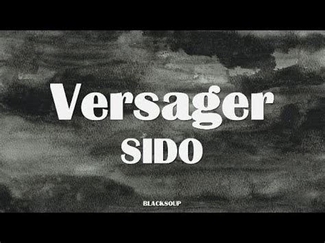 Sido Versager Lyrics Youtube