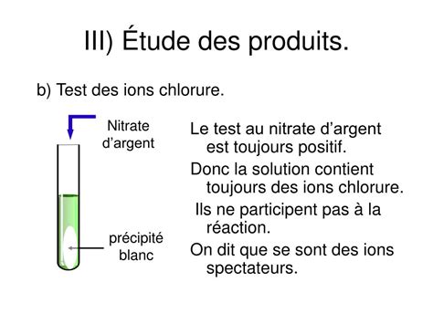 Ppt R Action Entre Lacide Chlorhydrique Et Le Fer Powerpoint