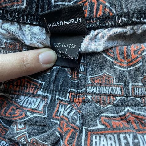 Harley Davidson Men S Black And Orange Boxers And Briefs Depop