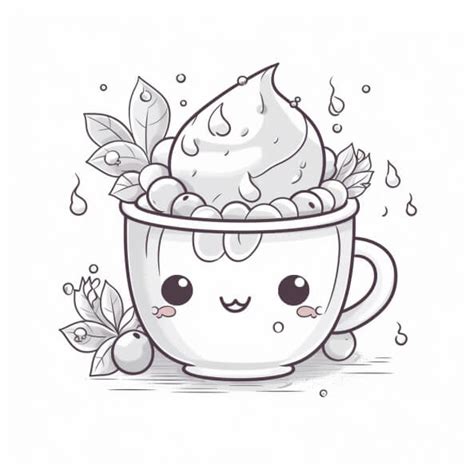 Tổng Hợp 90 Mẫu Tranh Tô Màu Trà Sữa Cute Cho Bé Tô Màu