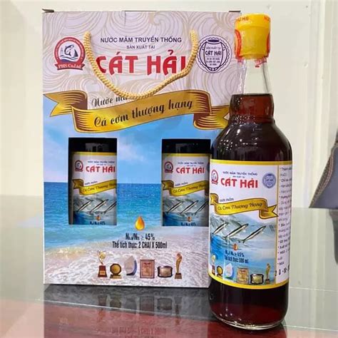 Nước mắm cá cơm 45 độ đạm (1 Lít)