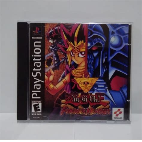 PS1 Yu Gi Oh Forbidden Memories Yu Gi Oh MIDIA PRETA Escorrega O