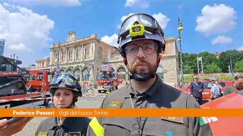 Crolla Il Tetto Della Vecchia Stazione Di Porta Susa A Torino