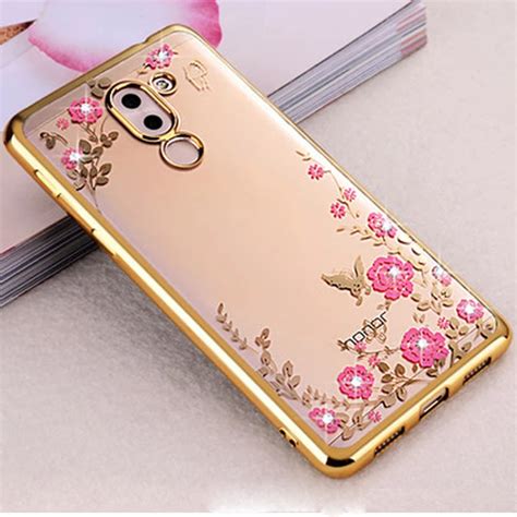 Aliexpress Buy Luxury Rose Gold Phone Diamond Clear Soft Tpu