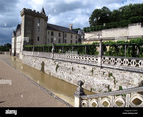 Chateau De Villandry Indre Et Loire Touraine France Stock Photo Alamy