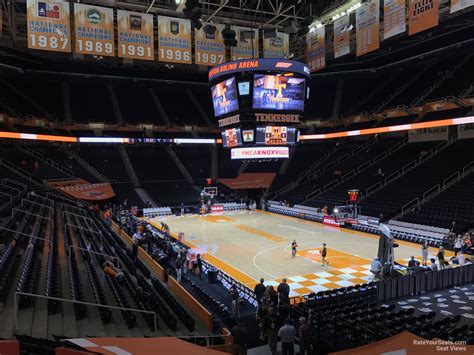 Section 100 At Thompson Boling Arena