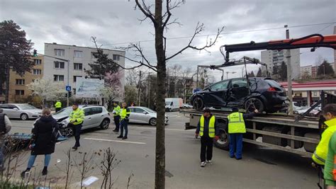 Ziua De Cluj Accident Pe Plopilor Coliziune Brutal Ntre Dou