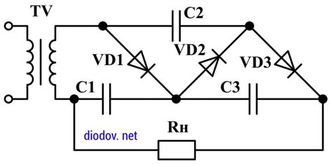 Умножитель напряжения ⋆ diodov.net