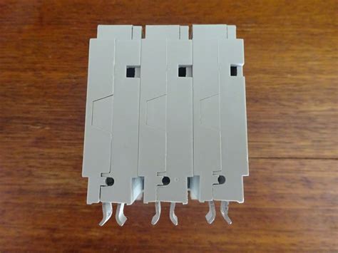 Square D Qoe Triple Pole Mcb C C C C C C Circuit Breaker Ebay