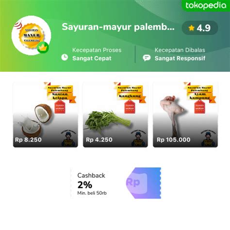 Toko Sayuran Mayur Palembang Online Produk Lengkap Harga Terbaik