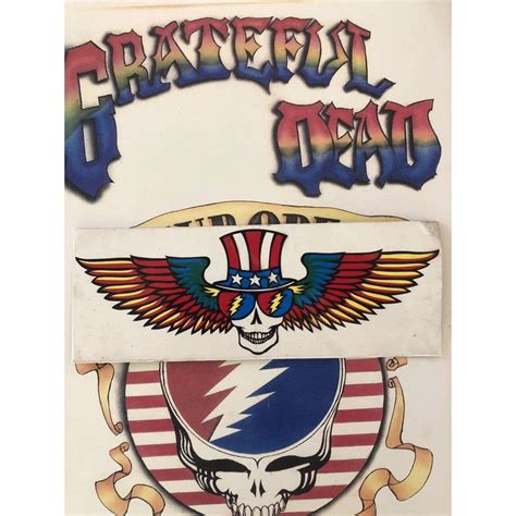 Vintage American Grateful Dead Uncle Sam Sticker On Depop