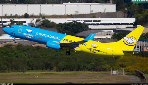 PS GFD Boeing 737 8EH BCF Mercado Livre GOL Linhas Aereas