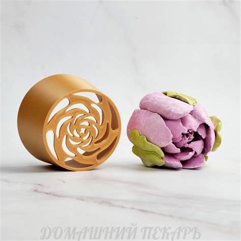 50-10 Тюльпан насадка кондитерская гигант Нежная Роза 5 см (3D ...