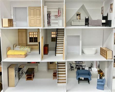 The Brentwood Dollhouse How It Started In 2023 Dolls House Interiors