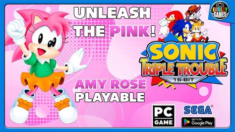 Sonic Triple Trouble 16 Bit V1 2 7 SAGE 23 Exclusive Update Amy