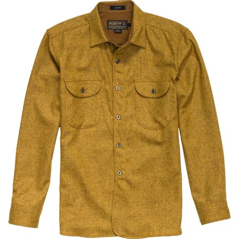 Pendleton Oliver Flannel Shirt Long Sleeve Mens Clothing