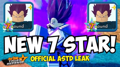 New Vegeta 7 Star Rip Blue Vegu Big Update Astd Official Leaks Youtube