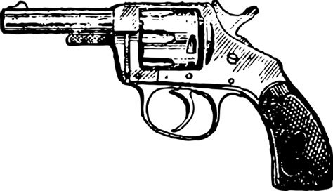 Gun clipart six shooter, Gun six shooter Transparent FREE for download ...