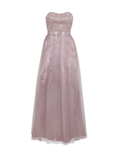 Laona Abendkleid Mit Floraler Spitze Und T Ll Mauve Online Kaufen