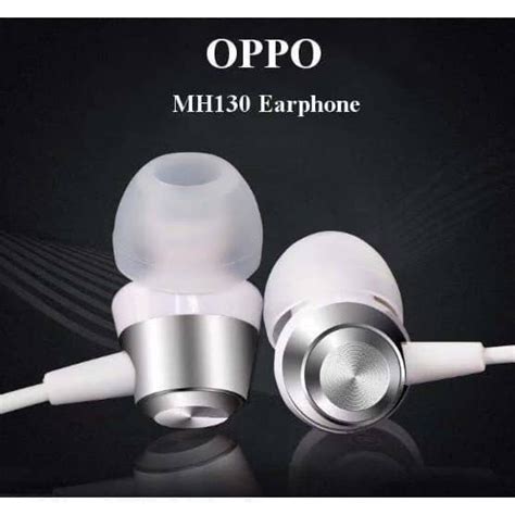 Oppo Mh130 In Ear 35mm Earphone Stereo Sound Headset With Mic For Oppo