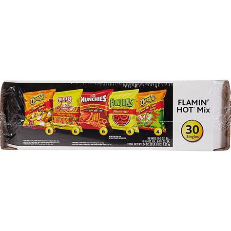 Frito Lay S Flamin Hot Mix Variety Pack Frito Lay Flamin Hot Mix