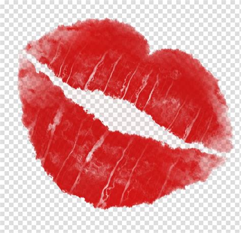 Red Lips Lip Balm Kiss Lips Kiss Transparent Background Png Clipart