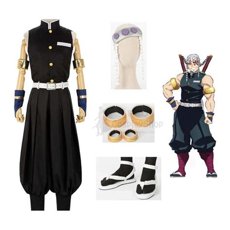 Anime Demon Slayerkimetsu No Yaiba Uzui Tengen Cospaly Costume Full