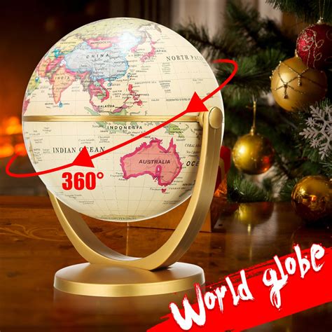 Geography Learning Education Home School Decoration 12cm Retro Globe