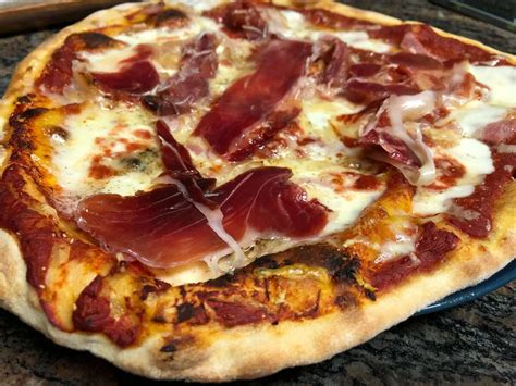 Pizza Con Jamón Y Queso Paso A Paso Y Súper Fácil Amasable