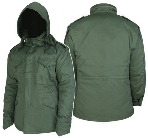 KURTKA MĘSKA ZIMOWA WOJSKOWA PARKA M65 MIL TEC FIELDJACKET 2w1 OLIVE XL