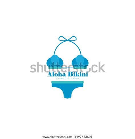 Bikini Wear Logo Design Vector Stock Vector Royalty Free 1497853601