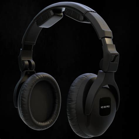 3D Model Sennheiser HD 300 PRO - TurboSquid 2149066