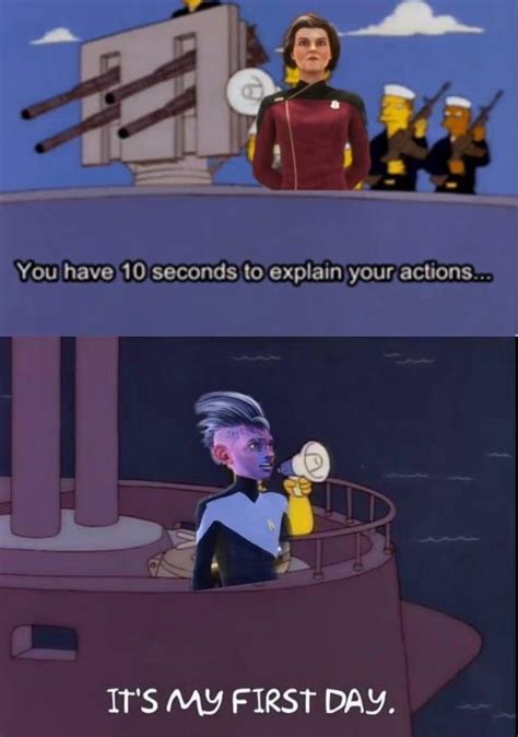 Star Trek Prodigy Funny Meme Star Trek Funny Star Trek Cast Star Trek