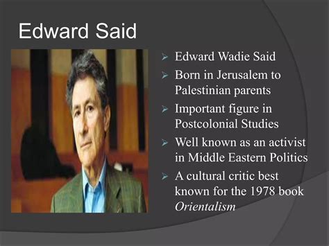 Crisis In Orientalism Edward Said PPT